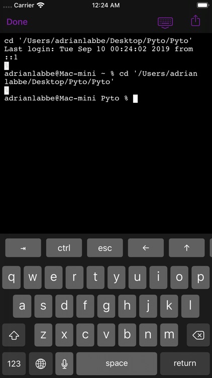 Pisth - SSH Client