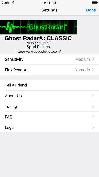 Ghost Radar®: CLASSIC