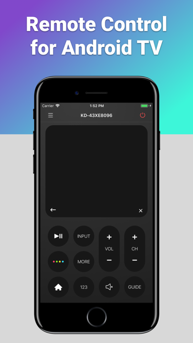 Remote for TVs with Android OS ++