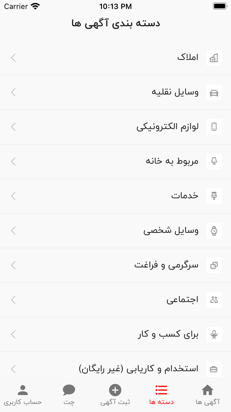 نیازمندی و آگهی از اونجا