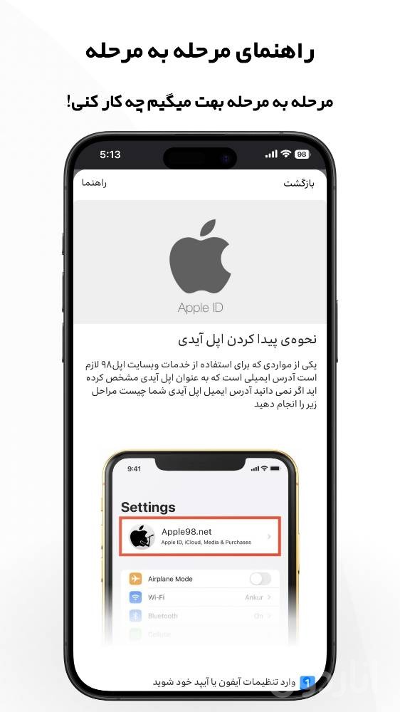اپل 98: اشتراک اپل وان