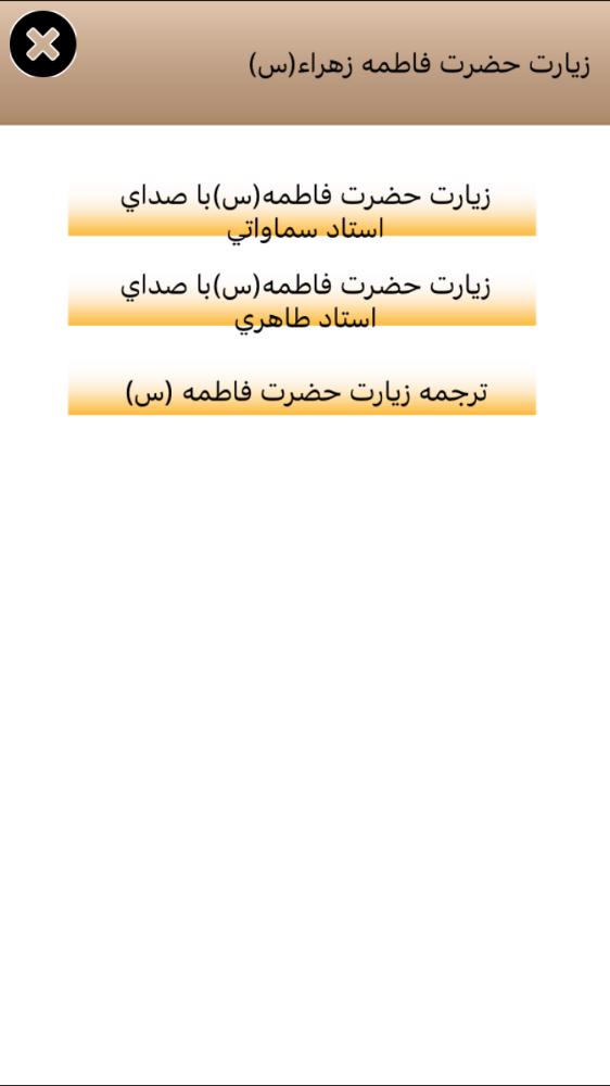 زيارت حضرت فاطمه(س)