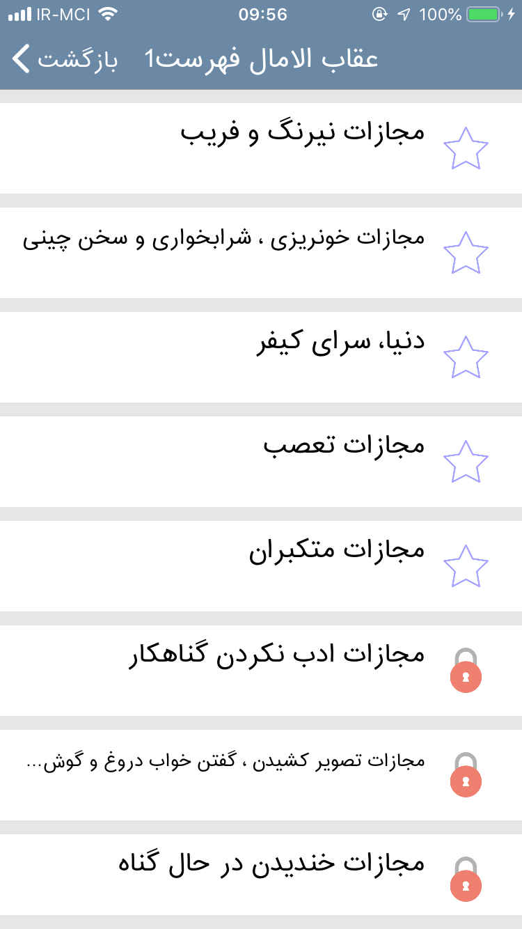 ثواب الاعمال و عقاب الاعمال