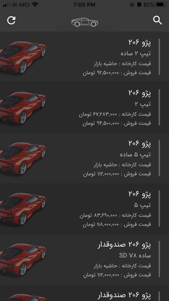 قیمت خودرو ماشین