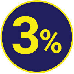 3 درصد