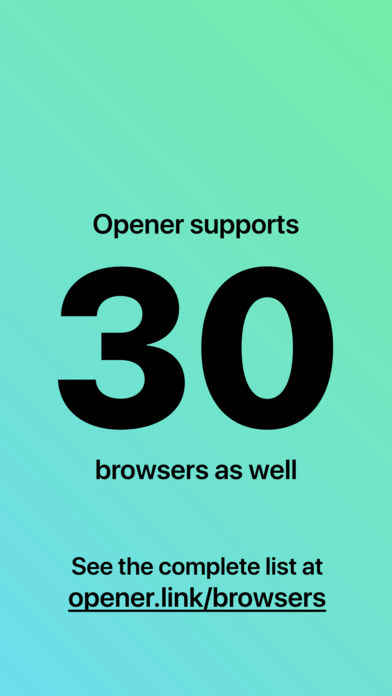 Opener ‒ open links in apps